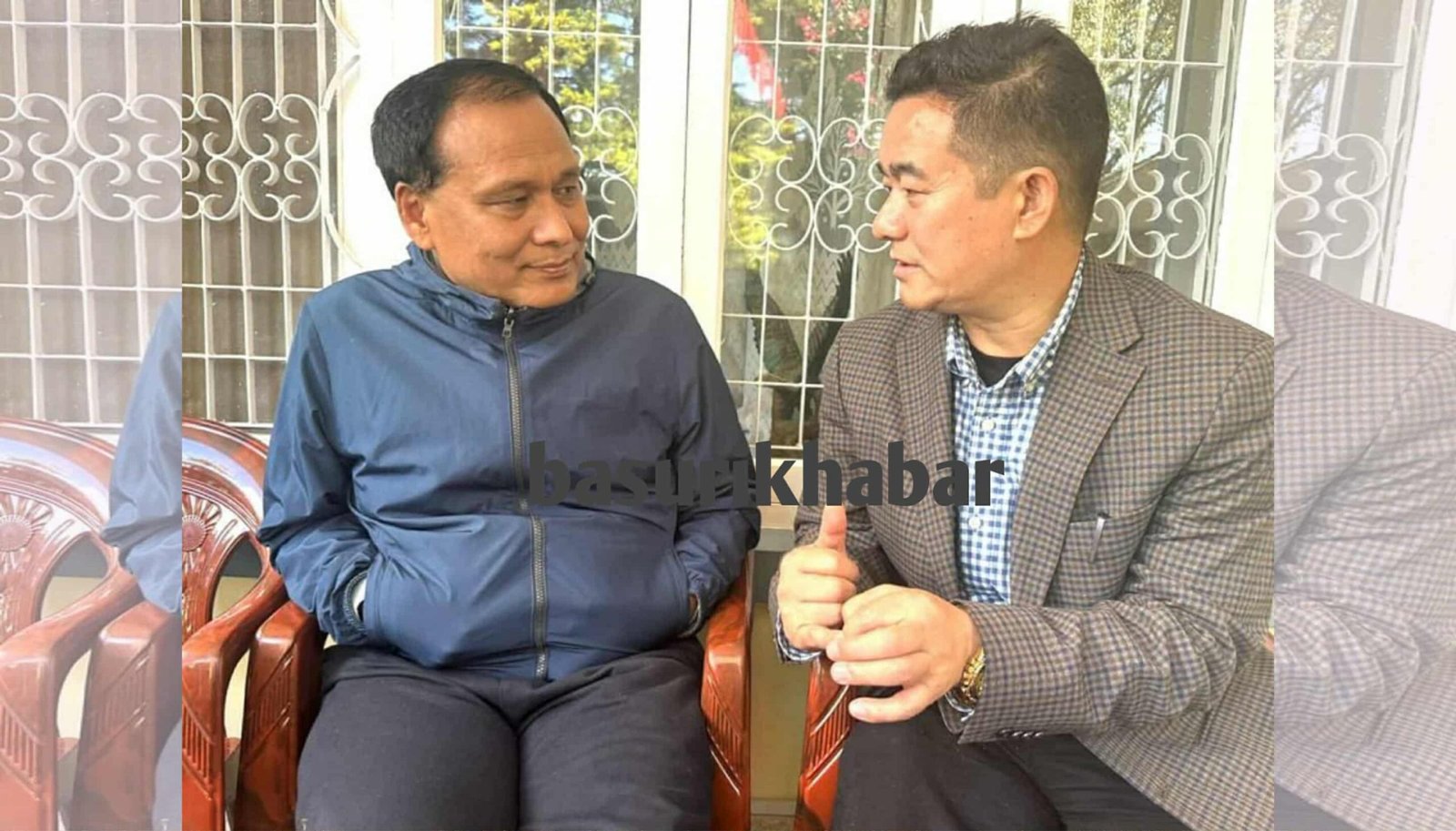 मेलम्ची खानेपानीको अवरोध हटाउन हेलम्बु गाउँपालिकाका अध्यक्षलाई मन्त्री घिसिङकाे आग्रह