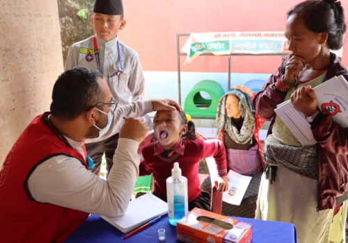 गुफाडाँडामा निःशुल्क स्वास्थ्य शिविर, शिविरमा २८७ जनाले लिए सेवा
