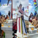 पर्यटकिय स्थल गुफाडाँडामा स्वर्गीय जस्पाल पाख्रीन तामाङ (बासा) को शालिक अनावरण